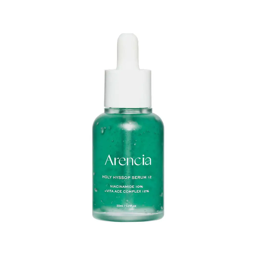 Arencia Holy Hyssop Serum 12 vitamin C E brightening Korean skin care fine lines wrinkles K Beauty World