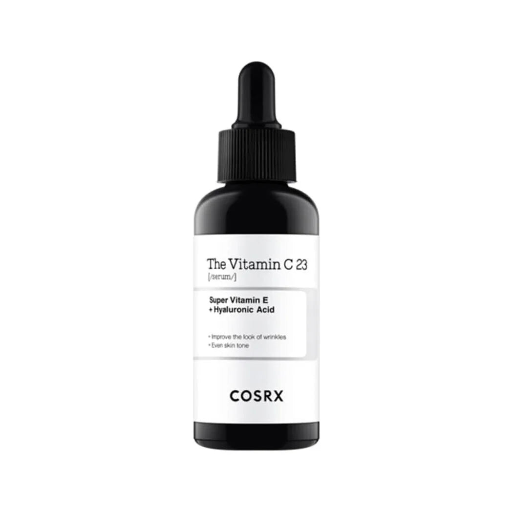 Cosrx The Vitamin C 23 Serum anti-aging brightening fine lines winkles pigmenation dark spots blemishes Ascorbic Acid Vitamin E Hyaluronic Acid K Beauty World