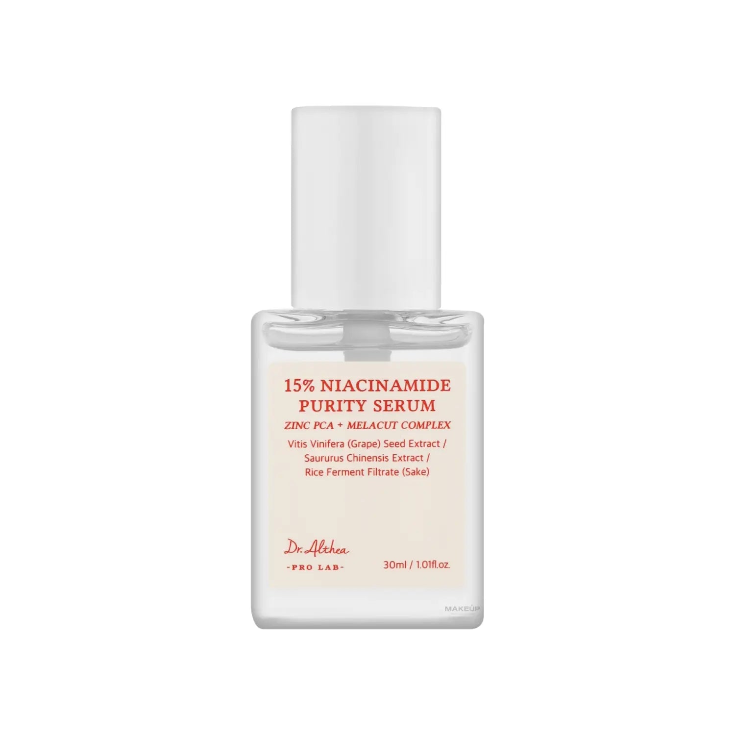 Dr. Althea 15% Niacinamide Purity Serum Korean skin care K Beauty World