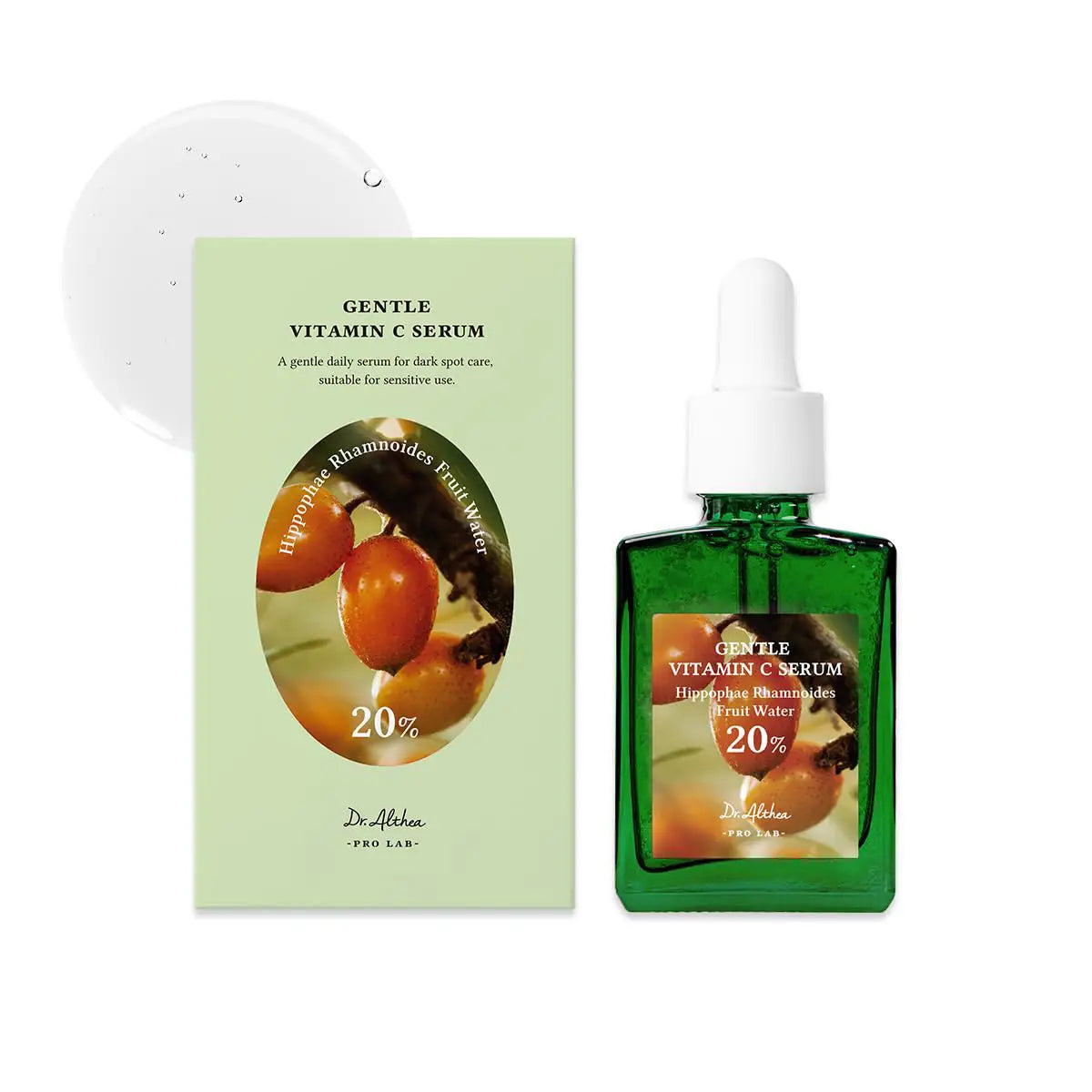 Dr. Althea Gentle Vitamin C Serum for sensitive skin Korean skincare dark spots uneven skin tone brightening care Beauty World