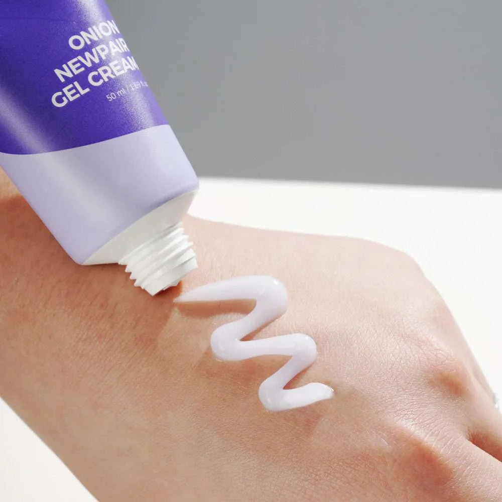 Isntree Onion Newpair Gel Cream best for combination oily acne-prone sensitive skin repair hydrating K Beauty World