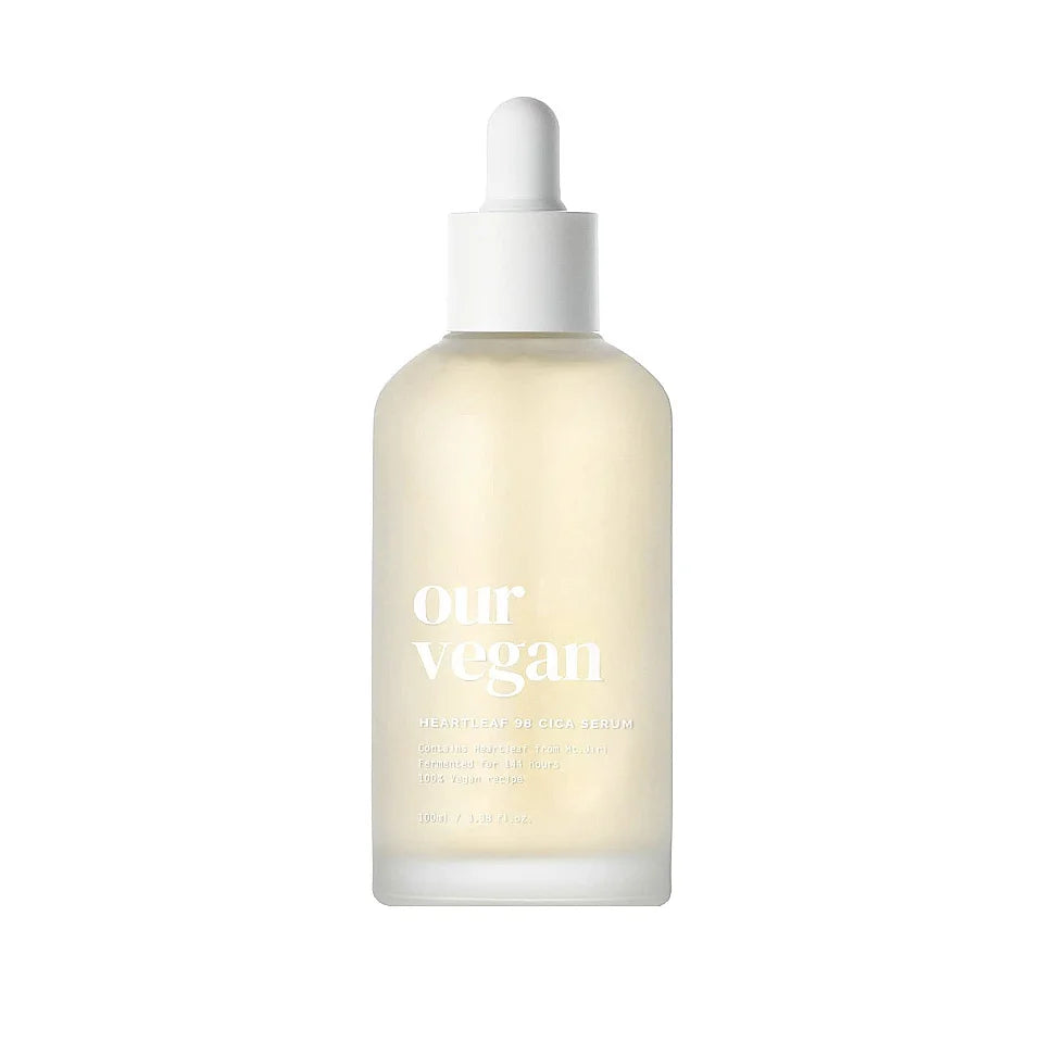 Ma:nyo Our Vegan Heartleaf 98 Cica Serum best K/orean soothing hydrating skin care for dry sensitive acne redness irritation prone skin