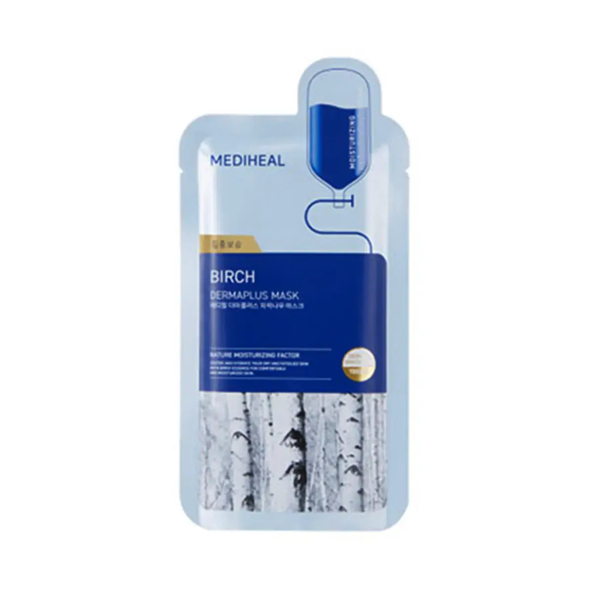 Mediheal Dermaplus Birch Mask best soothing hydrating Korean sheet mask K Beauty World