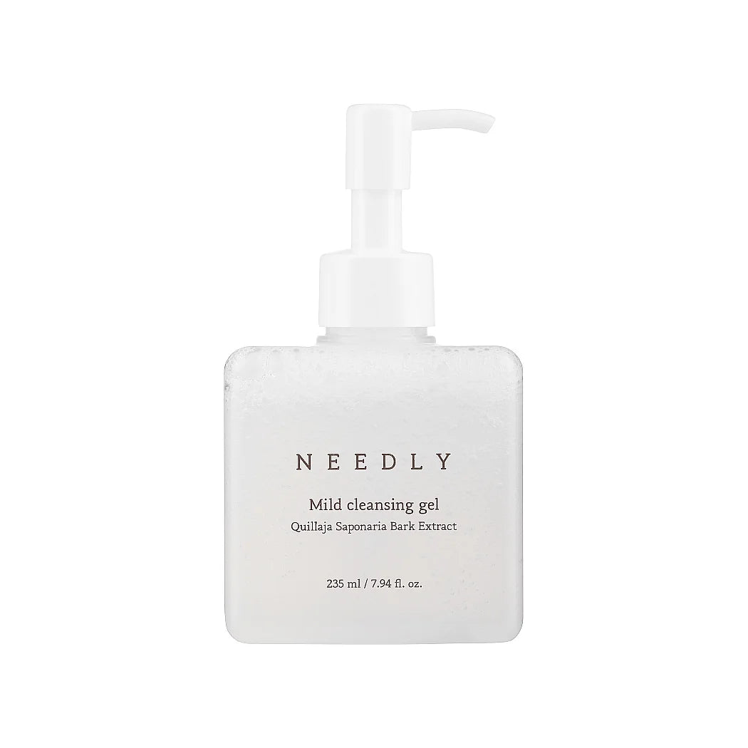 Needly Mild Cleansing Gel face body cleansing lotion for sensitive acne prone oily combination skin non-sticky non-comedogenic hypoallergenic Korean skin care K Beauty World