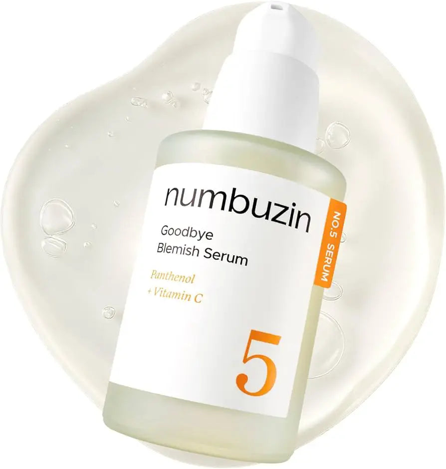Numbuzin No.5 Goodbye Blemish Serum lightweight anti-aging fine lines wrinkles Korean skincare K Beauty World