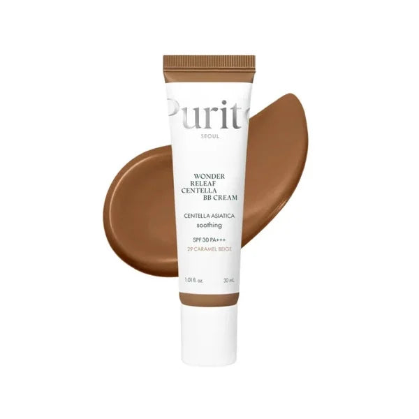 Purito Seoul Wonder Releaf Centella BB Cream #29 Caramel Beige Korean skin care CC Cream K Beauty World