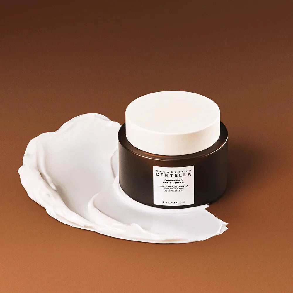 Skin1004 Madagascar Centella Probio-cica Enrich Cream buttery nourishing hydrating repairing anti-aging night cream moisturizer vegan K Beauty World