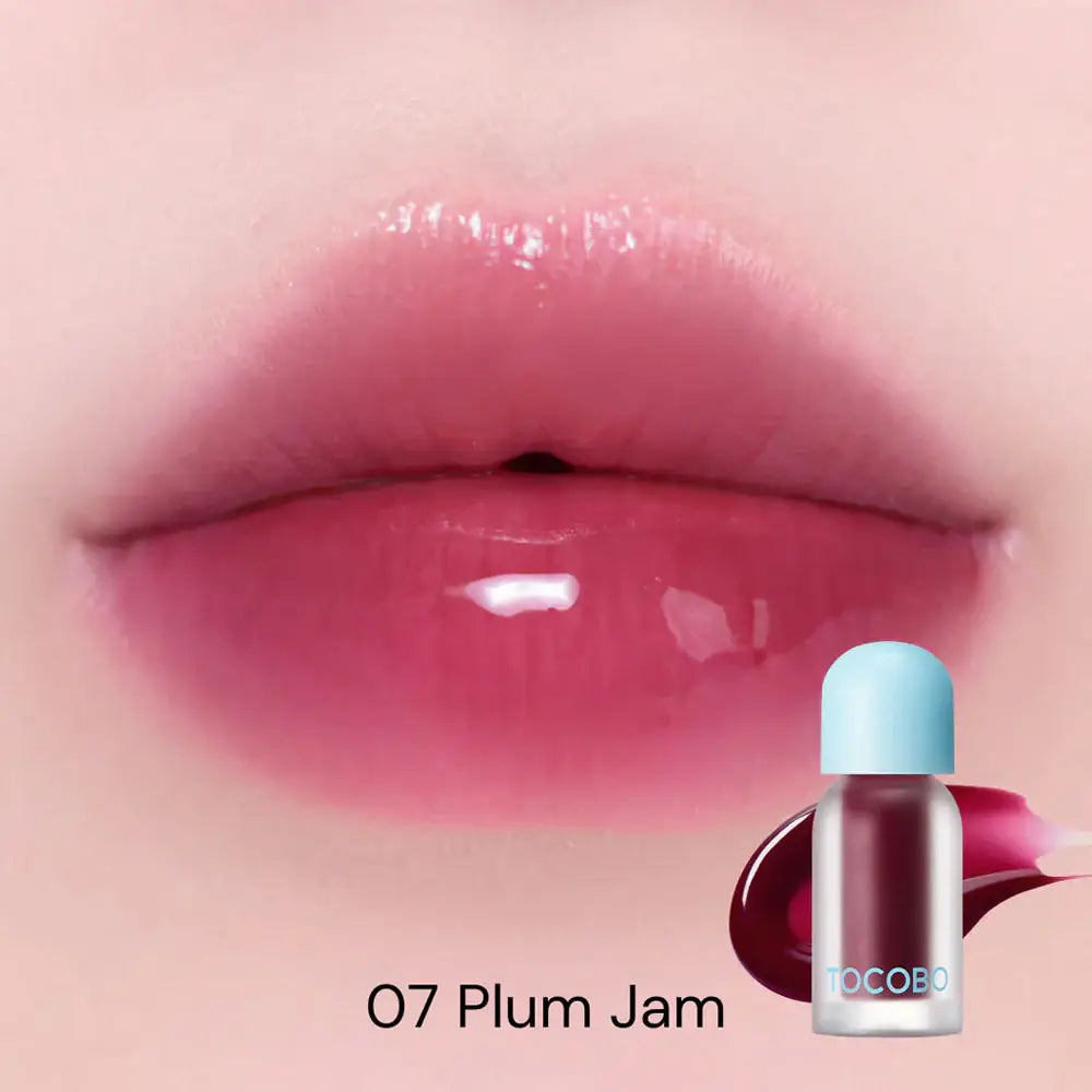Tocobo Juicy Berry Plumping Lip Oil 07 Plum Jam Korean skin care makeup cosmetics K Beauty World