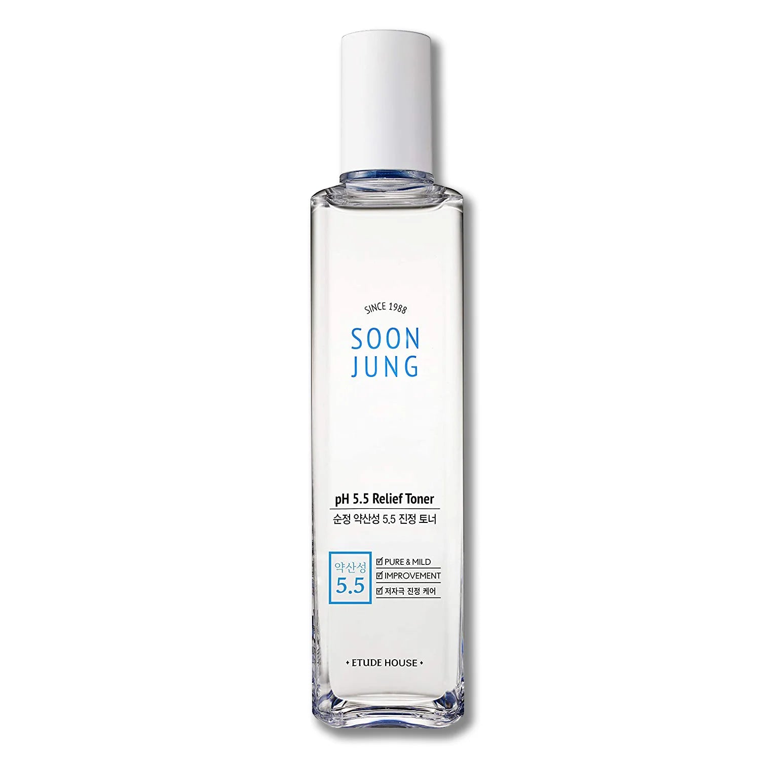 Etude House Soon Jung PH 5.5 Relief Toner for sensitive dry skin best natural Korean cosmetics skincare k beauty world