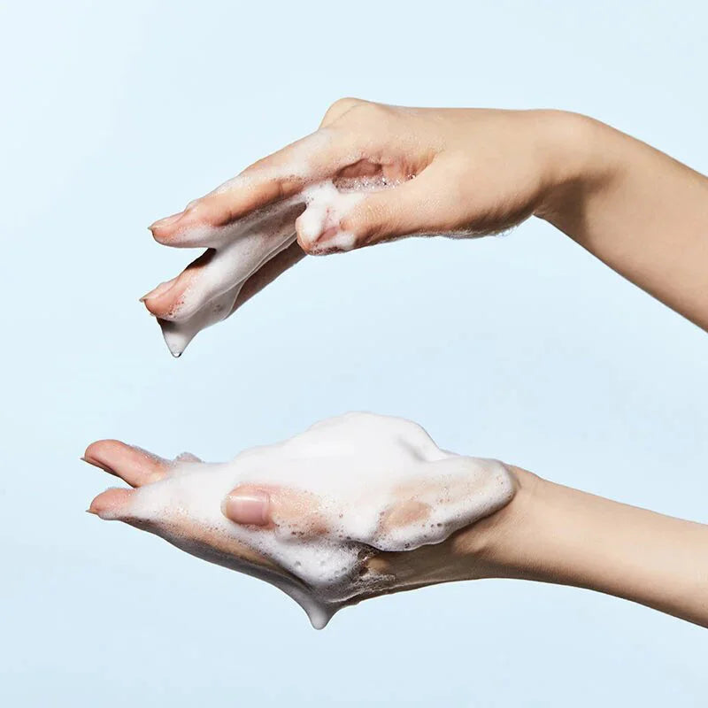 Anua 8 Hyaluronic Acid Hydrating Gentle Foaming Cleanser gentle Korean skin care natural cosmetics K Beauty World 