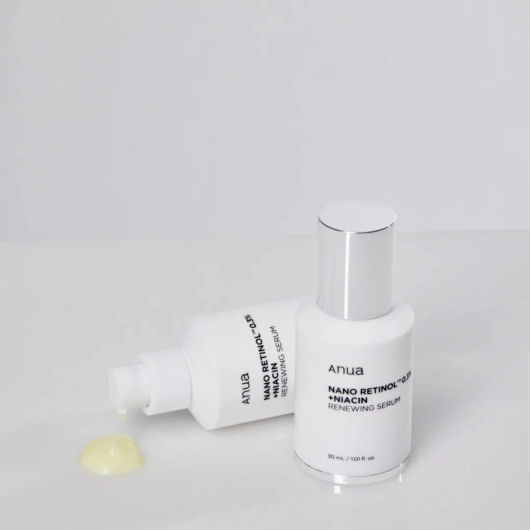 Anua Nano Retinol 0.3% + Niacin Renewing Serum best rejuvenating dry mature dull tired fatigue skin care Top best selling Asian skincare K Beauty World 