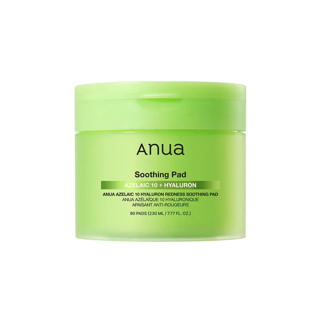 Anua Azelaic 10 Hyaluron Redness Soothing Pad soothing hydrating Korean skincare K Beauty World