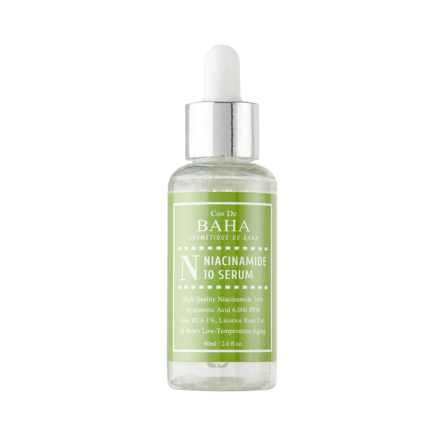 Cos De Baha N Niacinamide 10 Serum Jumbo organic natural Korean skin care brightening dark spots pigmentation K Beauty World