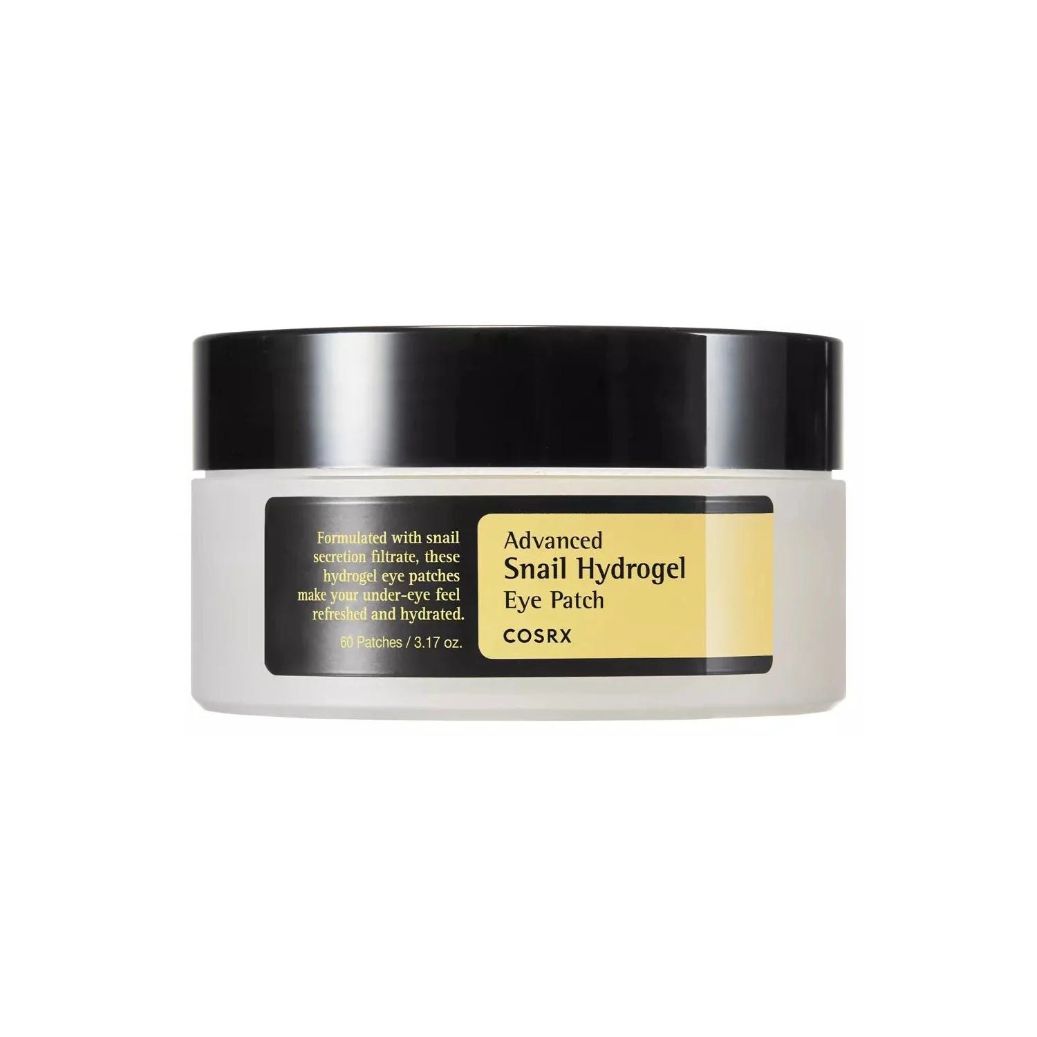 Cosrx Advanced Snail Hydrogel Eye Patch best anti-aging eye mask for dark circles wrinkles K Beauty World