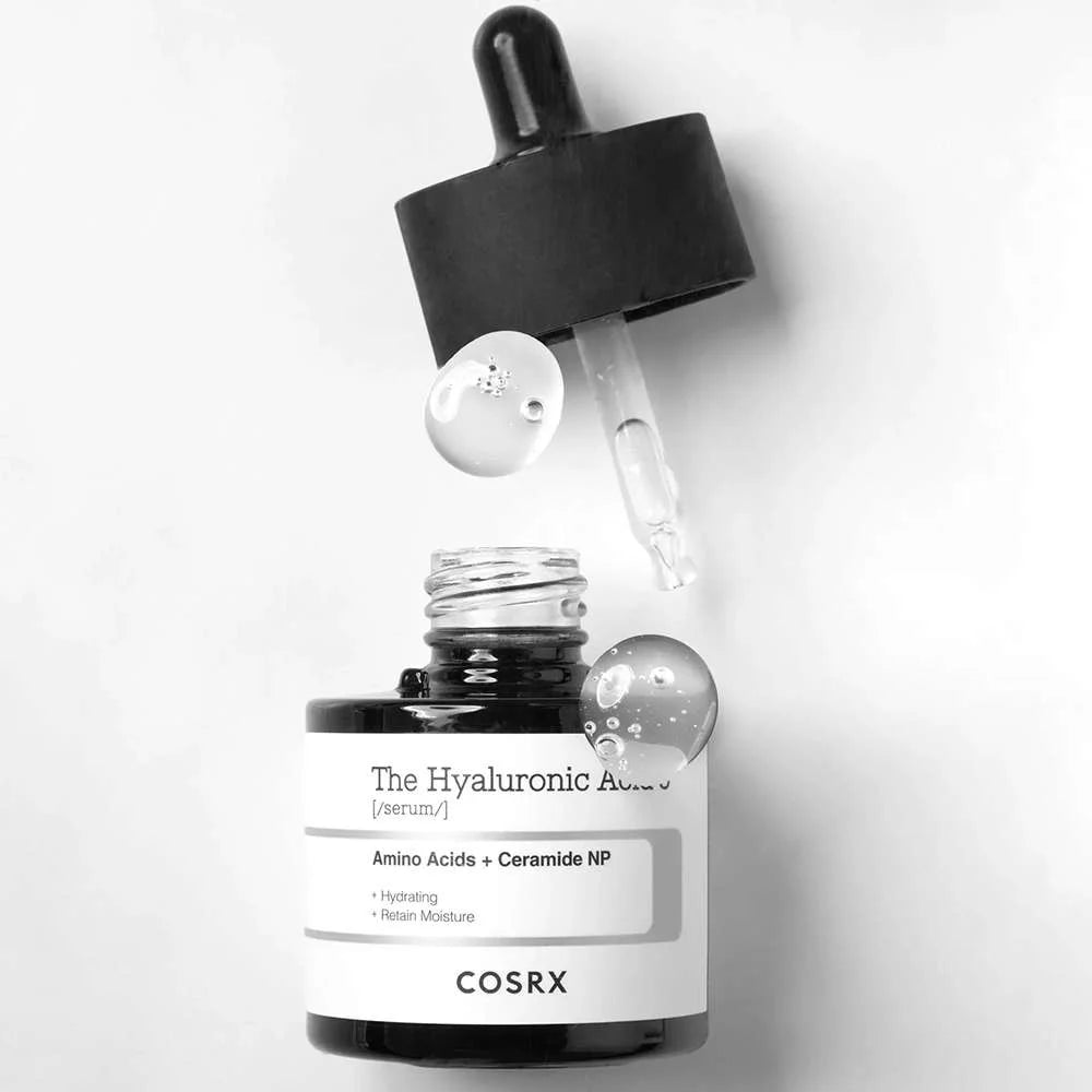 Cosrx The Hyaluronic Acid 3 Serum moisture barrier repair youthful soft skin care vegan  gentle anti-aging winkles fine lines dry skin care K Beauty World