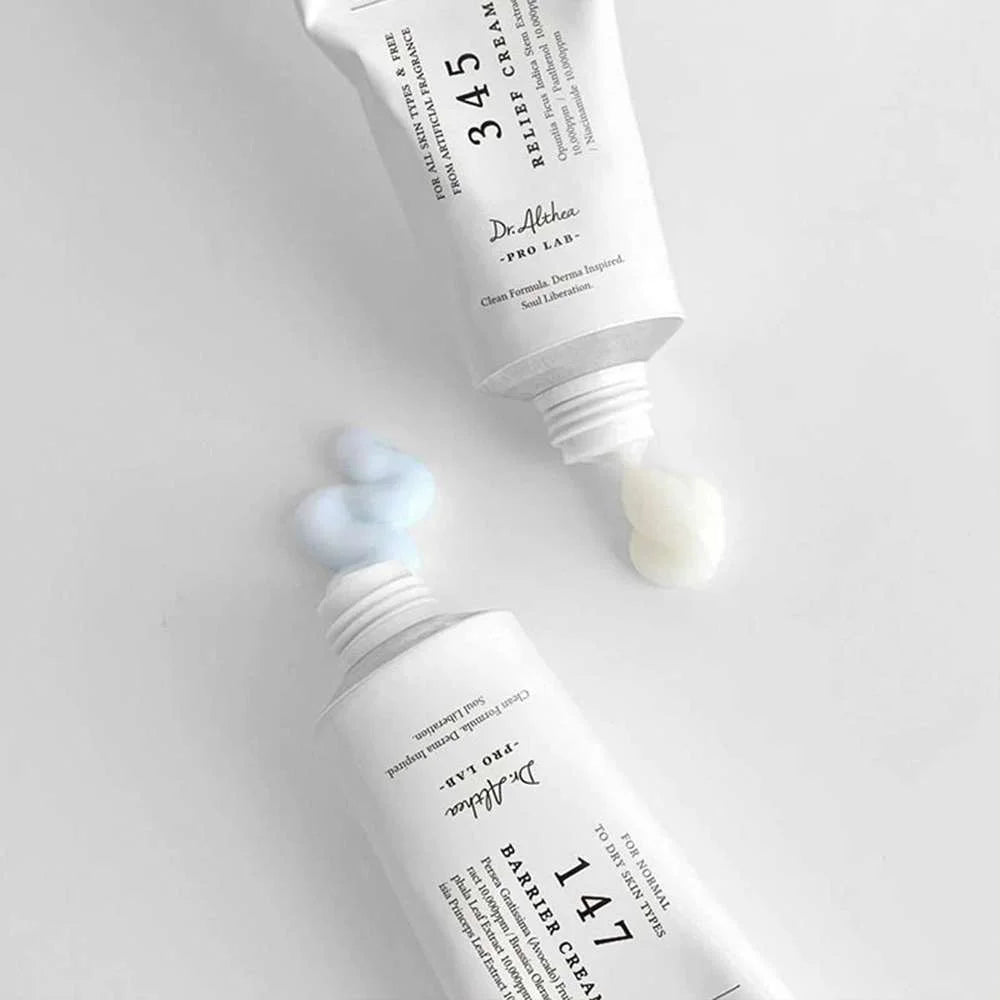 Dr. Althea 345 Relief Cream 147 Barrier cream Korean moisturizer for all skin types dry combination sensitive skin oily  acne blemishes K Beauty World