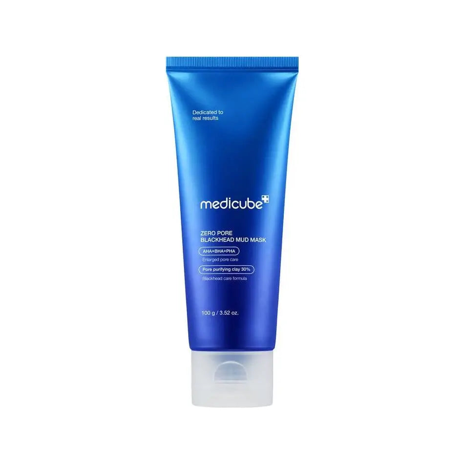 Medicube Zero Pore Blackhead Mud Mask Korean skincare AHA BHA PHA K Beauty World