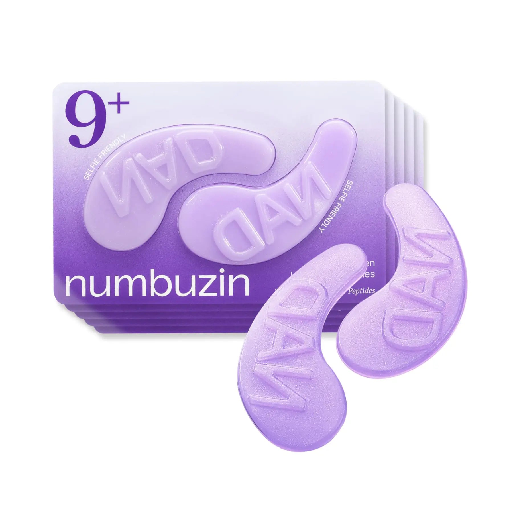 Numbuzin No.9 NAD Collagen Under Eye Patches anti-aging Korean skin care puff eyes K Beauty World