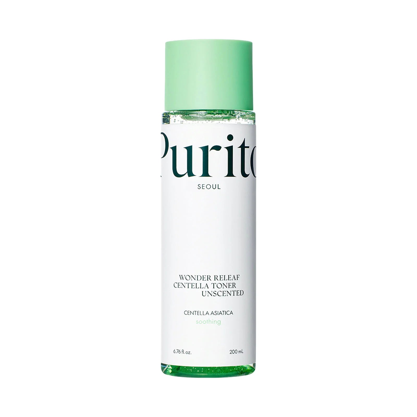 Purito Seoul Wonder Releaf Centella Toner Unscented best Korean soothing hydrating  balancing skin care for all skin types sensitive skin K Beauty World