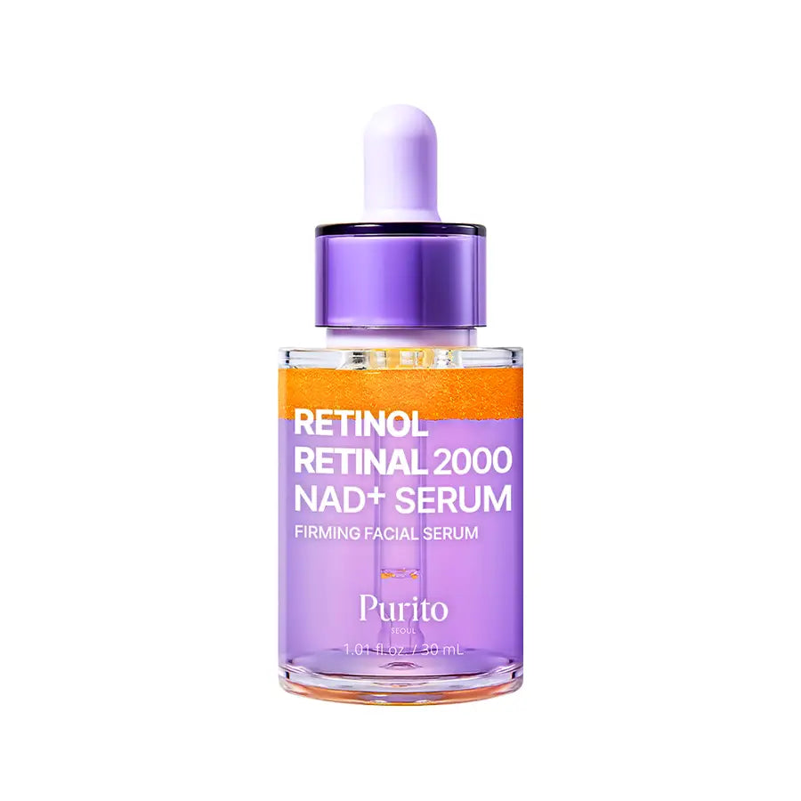 Purito Seoul Retinol Retinal 2000 NAD+ Serum anti-aging firming Korean skin care K Beauty World