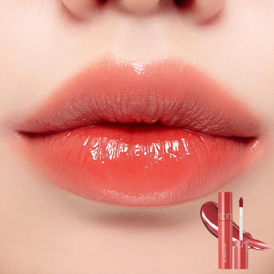 Romand Juicy Lasting Tint 07 Jujube Korean makeup lip gloss K Beauty World