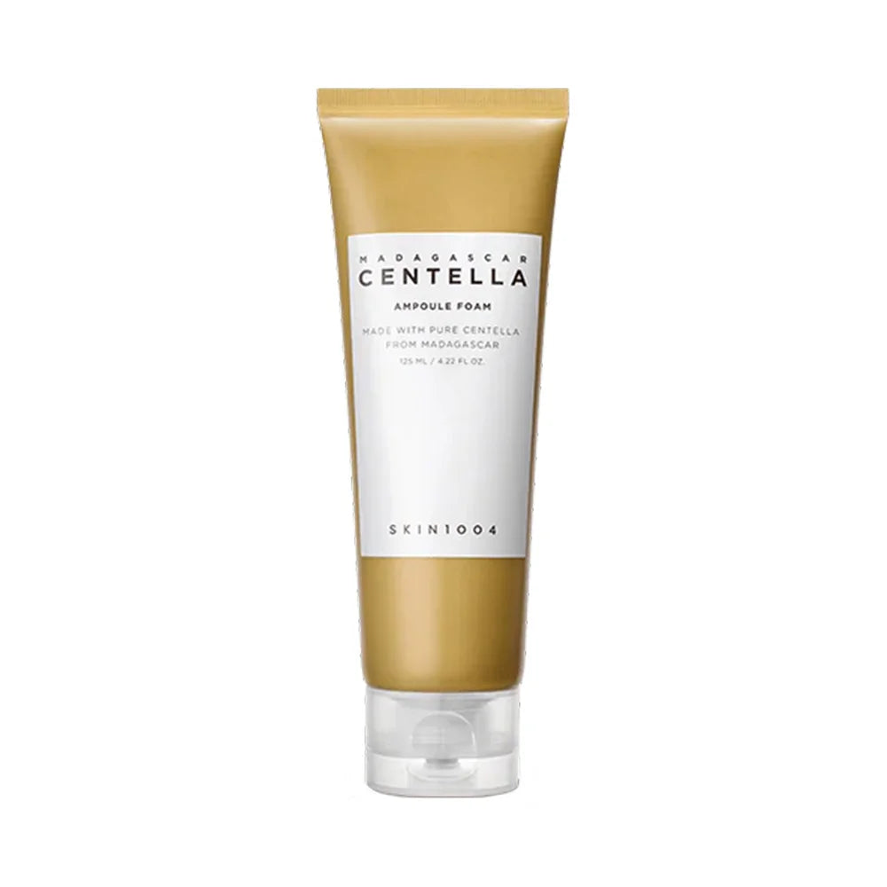 Skin1004 Madagascar Centella Ampoule Foam best hydrating calming Korean facial cleanser for sensitive acne prone dry oily combination skin K Beauty World 
