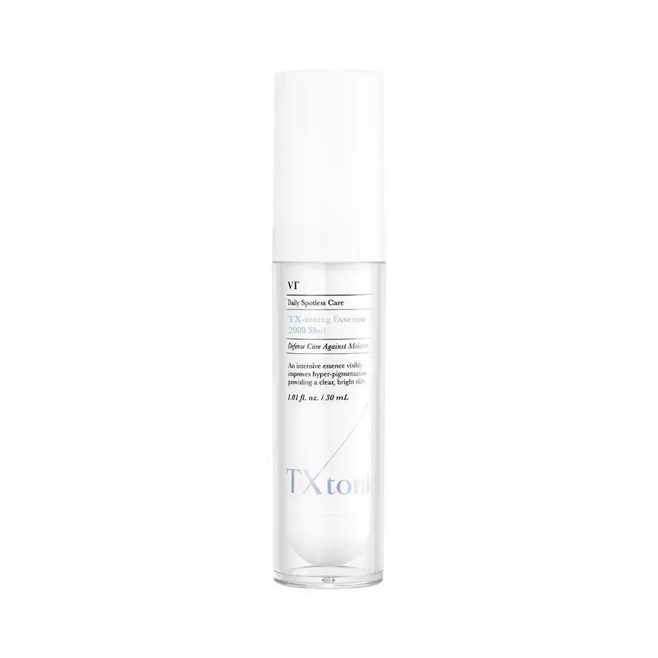 VT Cosmetics TX-toning Essence 2000 Shot anti-aging glow-boosting smooth radiant skin K Beauty World